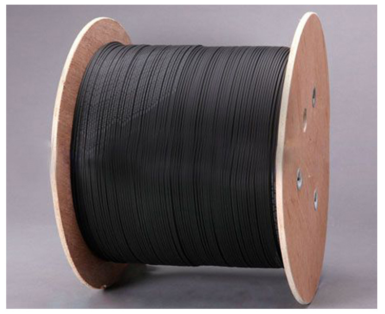 最新款皮线光缆 一钢丝光纤皮线光缆 0.9钢丝加强皮线光纤包邮