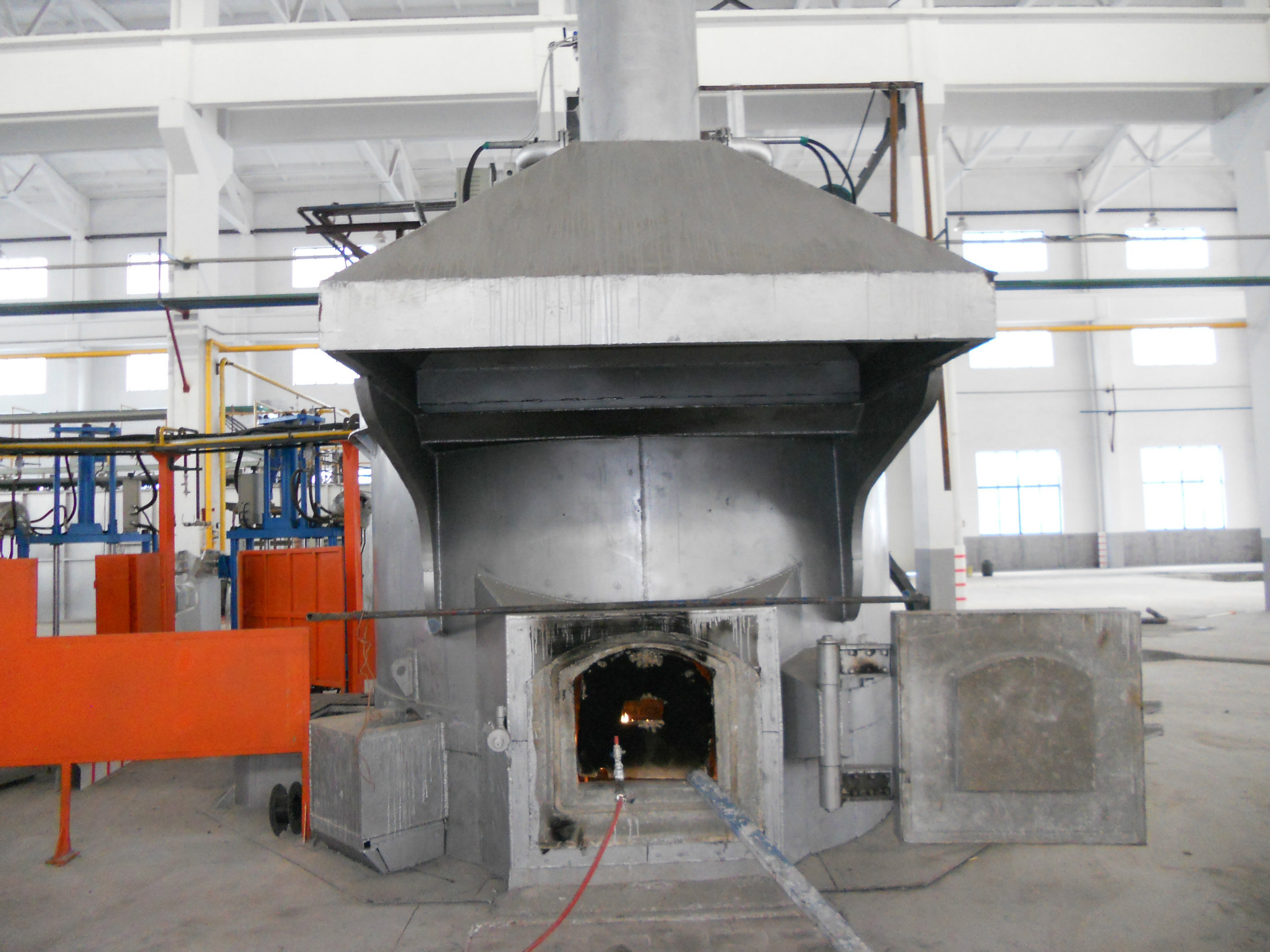 节能环保高效燃气脉冲蓄热式熔铝炉 铝液保温 燃气熔铝炉