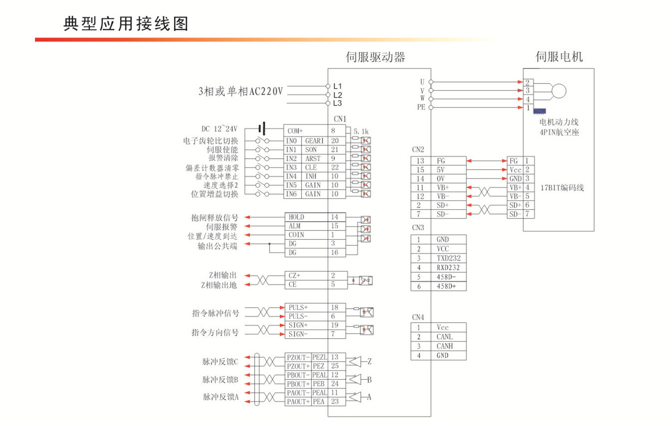 dm556驱动器接线图图片