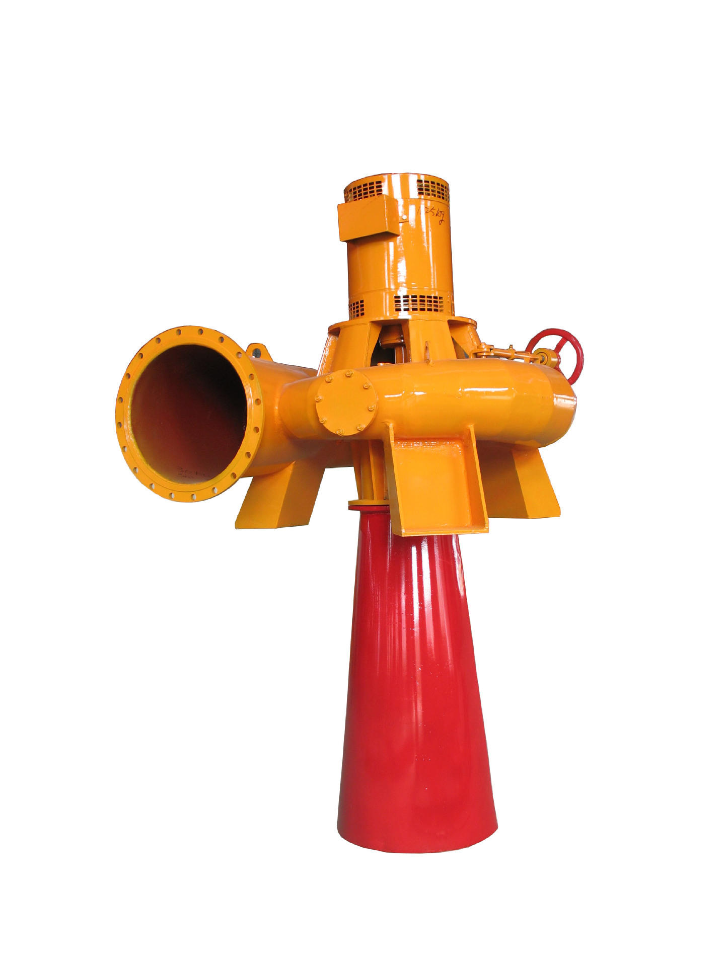 有压轴流式水轮机