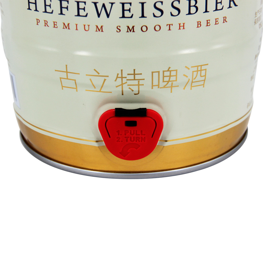 代理德国进口 kuliner古立特 啤酒 5l*4 整箱批发 酒吧派对 餐饮