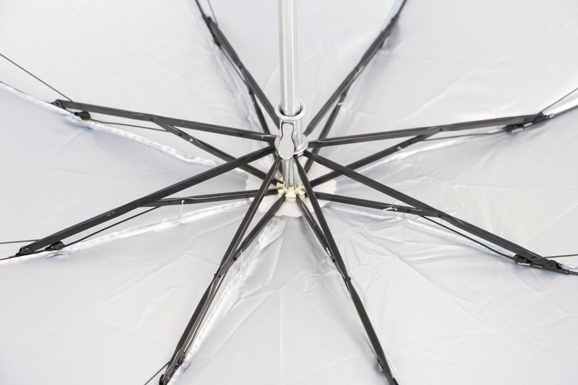 三折8k倒杆银胶伞 创意晴雨伞定制 防紫外线伞 太阳伞遮阳伞批发