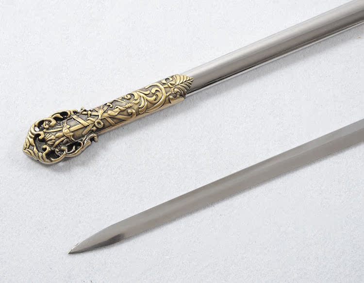 宋字号刀剑皇室佩剑道具表演剑西洋指挥剑仪仗剑军官配剑未开刃