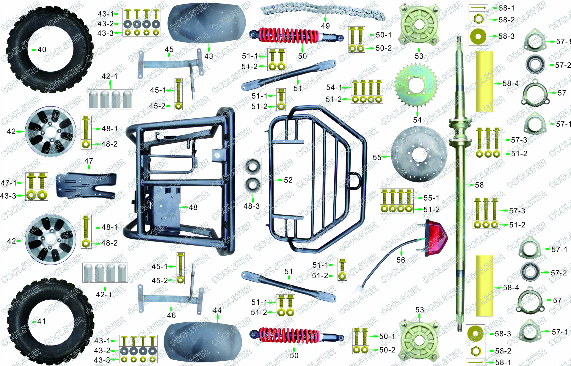 厂家直销全地形卡丁车 旅游观光 户外运动 沙滩车2015新品供应