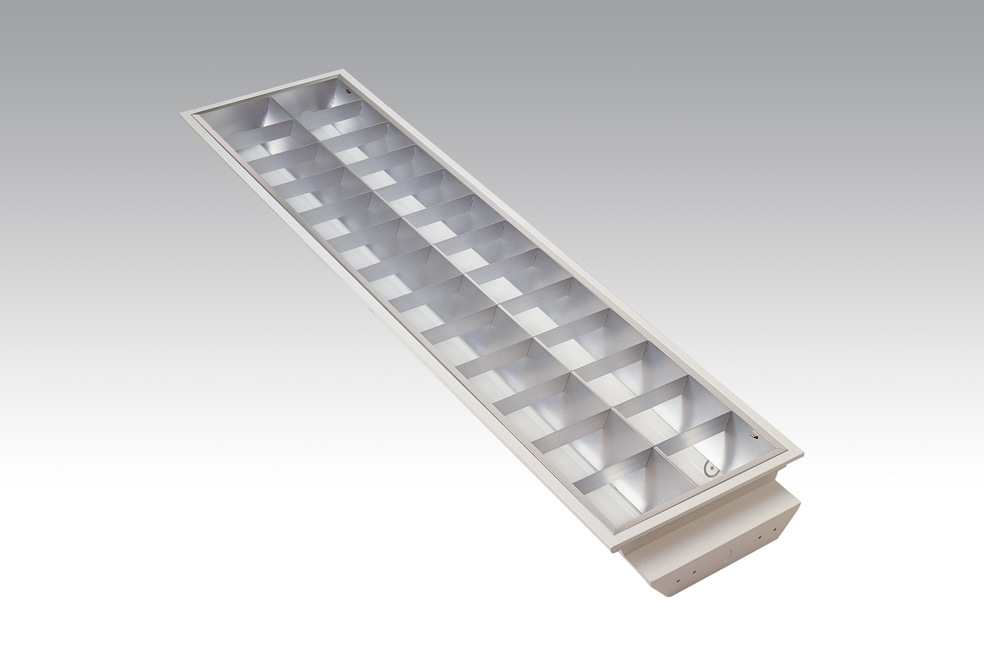 厂家直销 格栅灯 双管格栅灯 t8双管格