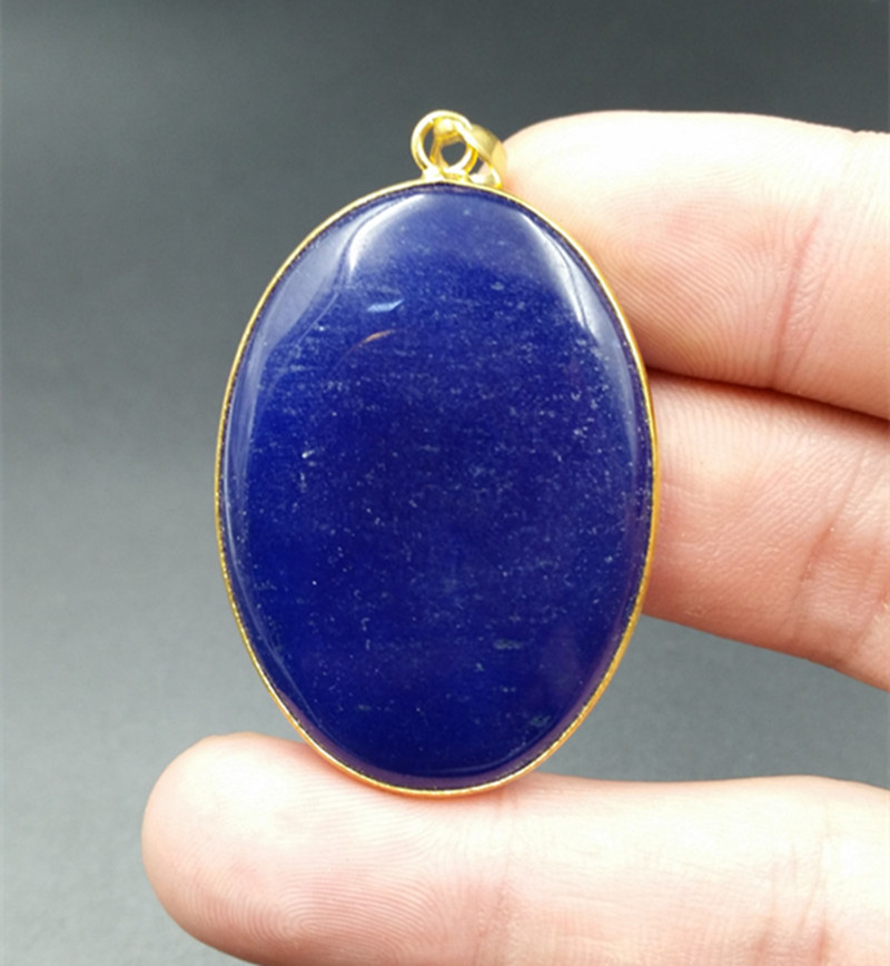 天然玉石蓝色仿青金石平安无事牌玉挂件玉吊坠批发