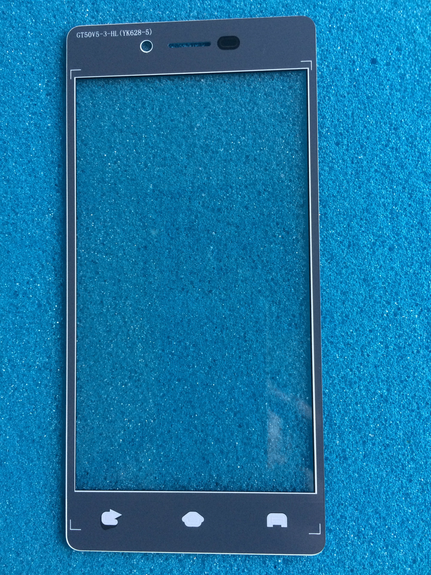 加工生产 防水超薄纯色手机盖板 优质玻璃手机外壳盖板批发