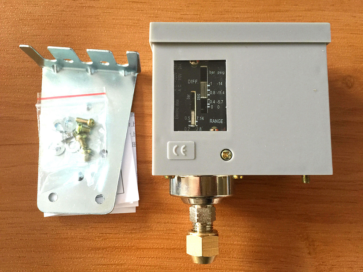 蓝星机械式真空压力控制器真空压力开关bs760v测量范围0～-0.1mpa