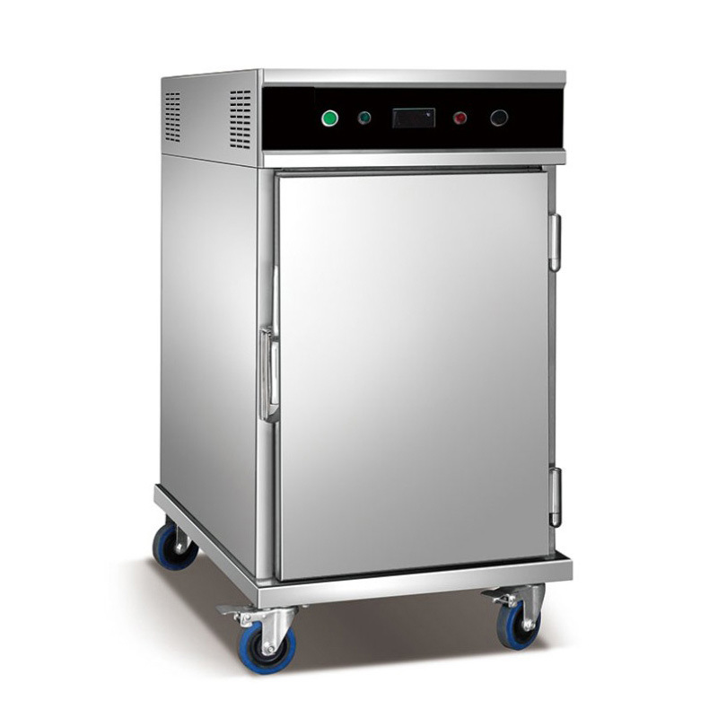 厂家直销 mwc-5b-1d 5层商用单门不锈钢食物保温餐车 保温送餐车