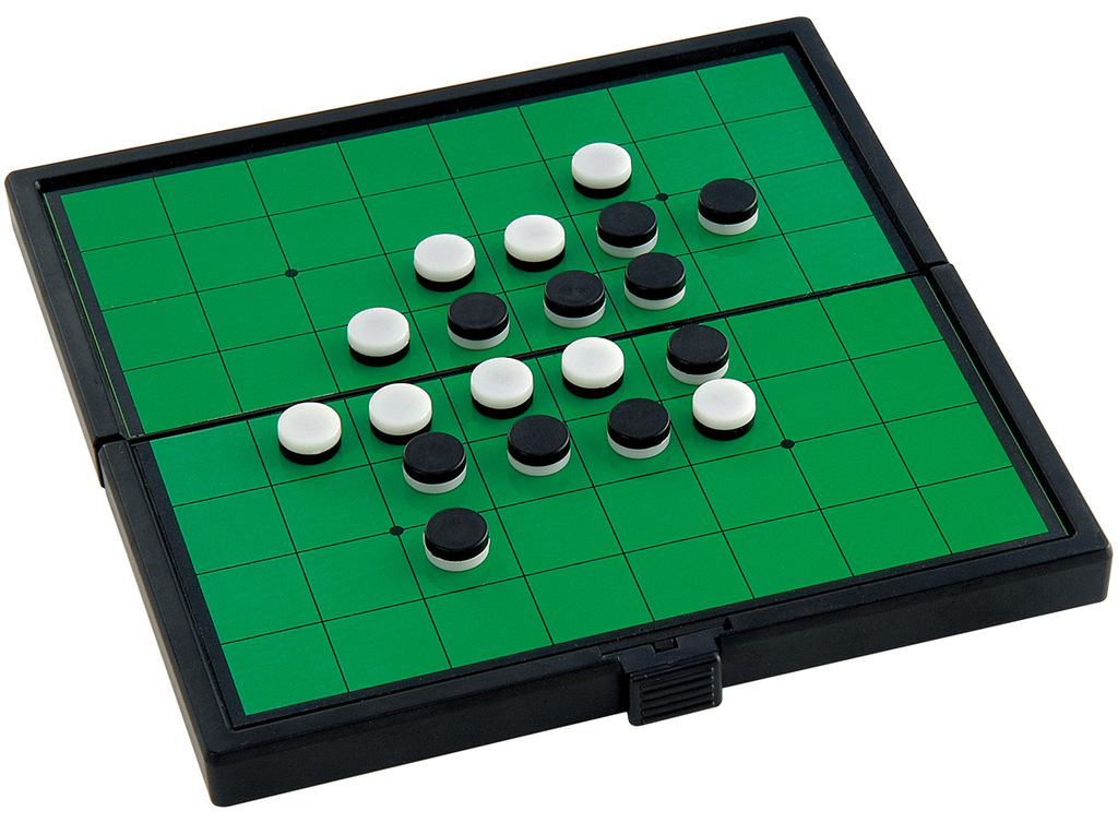 批发ub友邦迷你磁性折叠翻转棋 黑白棋五子棋 精品礼品厂价直销