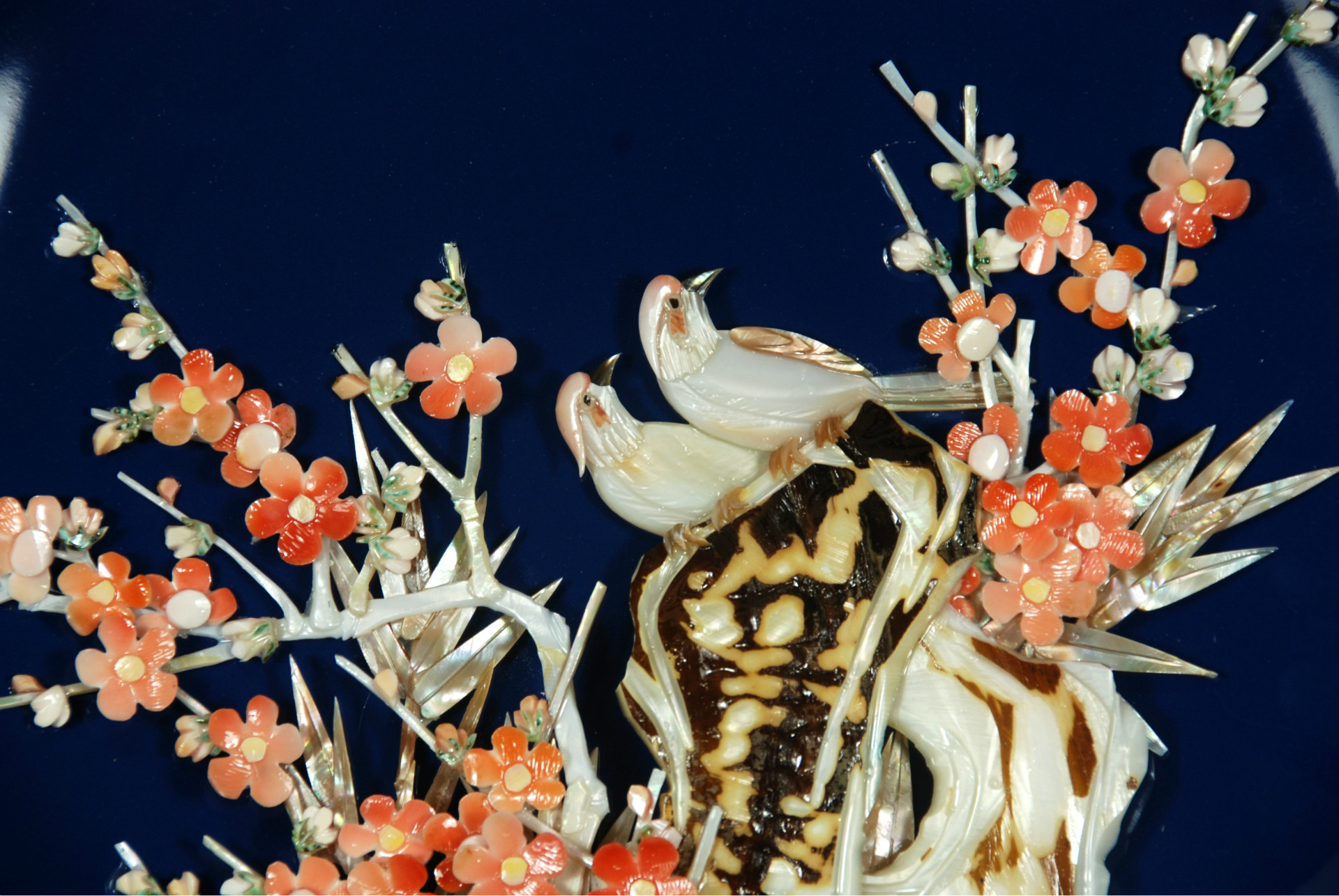 北海贝雕画时尚创意家居客厅装饰品摆饰冬韵厂家直售摆台批发零售