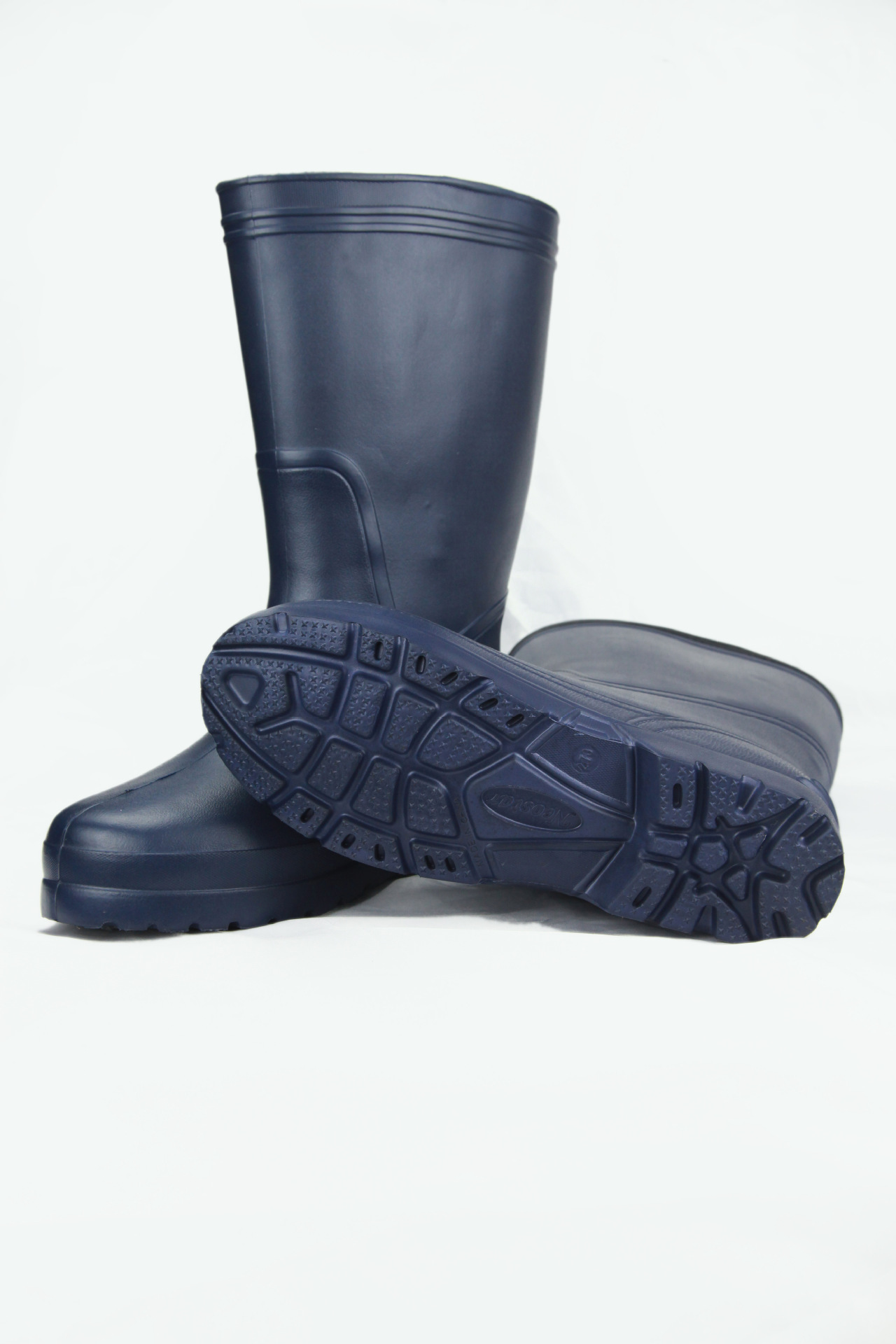 eva劳保鞋高筒雨鞋水鞋男 洗车水鞋 防水军靴男批发 厂家直销