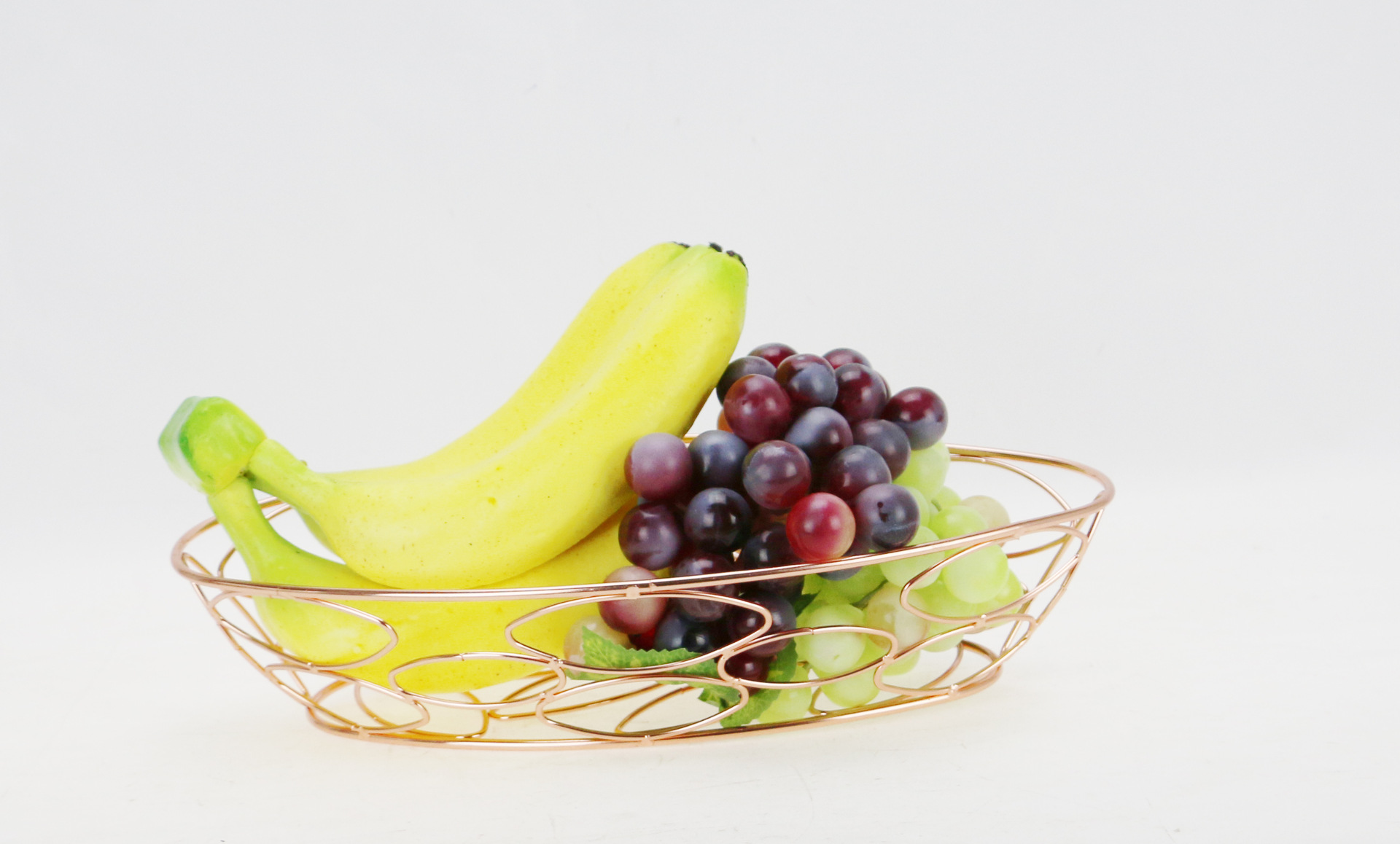 工厂直销高档美观创意铁线水果篮