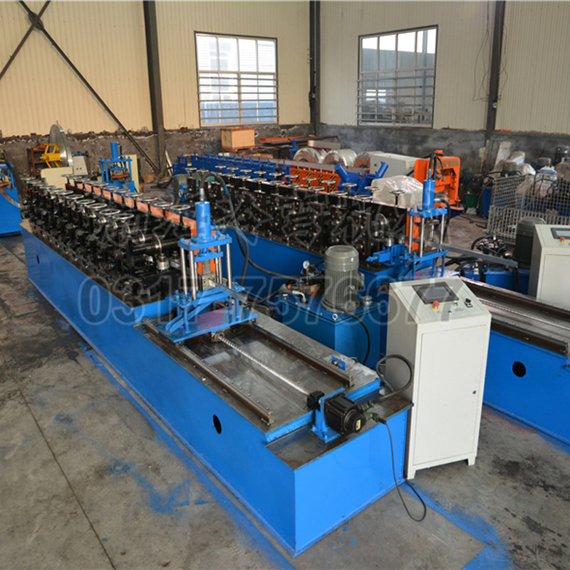 u型槽生产设备 侧面双冲孔龙骨成型机 木板包边框加工设备 - 机械设备