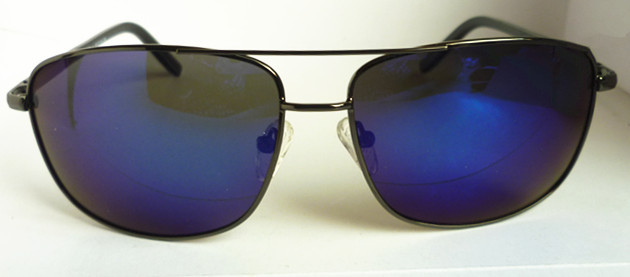 超轻偏光绿revo膜连体弹簧太阳镜男墨镜金属太阳眼镜厂家直销