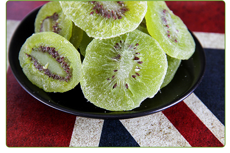 批发供应果干 休闲小吃自然派奇异果片200g 猕猴桃果干零食