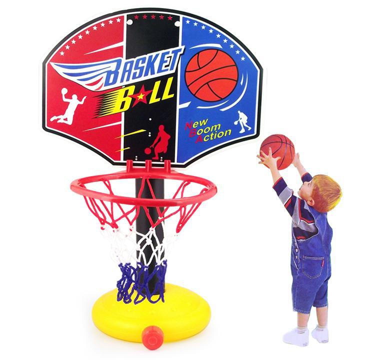 Children's Basketball Stand with Basketball Tire Pump Children's Sports Taobao Hot Selling Toys Wholesale