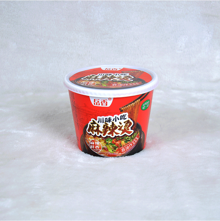 岳香速食麻辣烫麻辣鲜香味桶装箱 12桶/箱