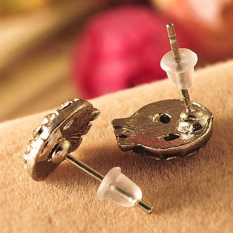 耳钉耳饰diy配件塑料耳环耳塞耳堵皮后塞1元/100配件 满9.9元包邮