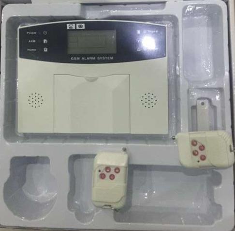 家用GSM固话双网报警器 / 无线有线GSM双网防盗报警主机
