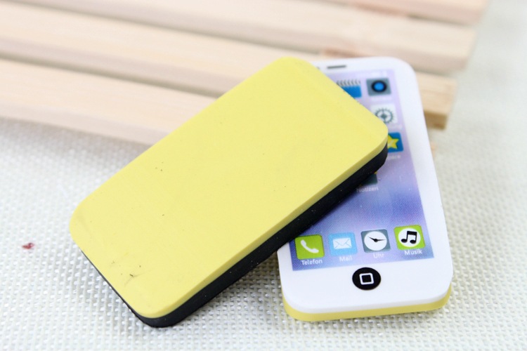 27675韩国文具批发学习必备用品一正迷你手机橡皮擦