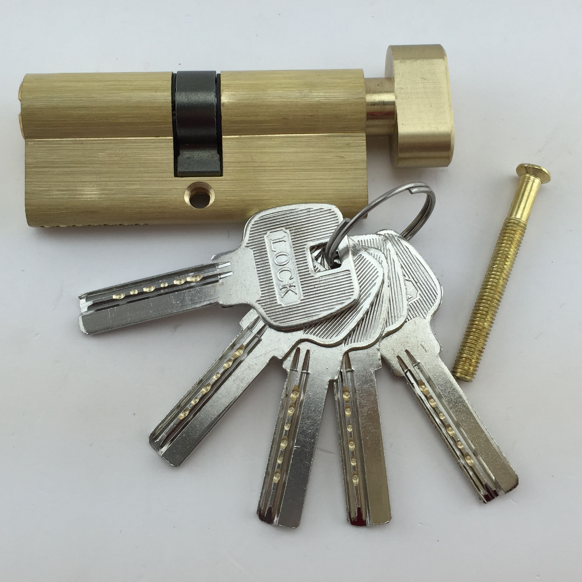 加大室内门锁芯加粗双开门锁芯全铜大70锁芯防盗门 锁锁具大全