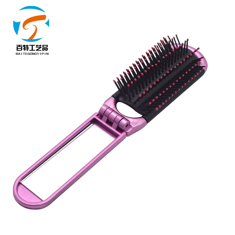 Folding Mirror and Comb Package/Beautiful Quality Hair Comb/Comb/Travel Gift New Product Supply