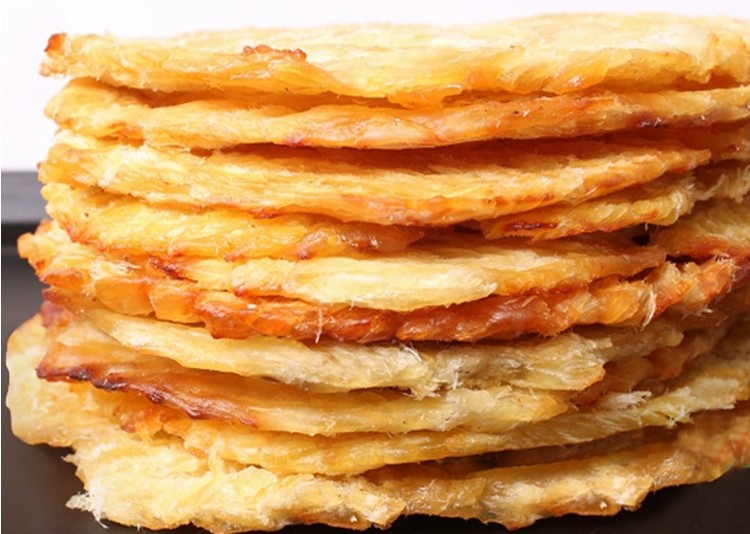 碳烤芳鲜鱼片 马面鱼片 圆鱼片 香烤鱼片 即食海鲜零食500g包邮