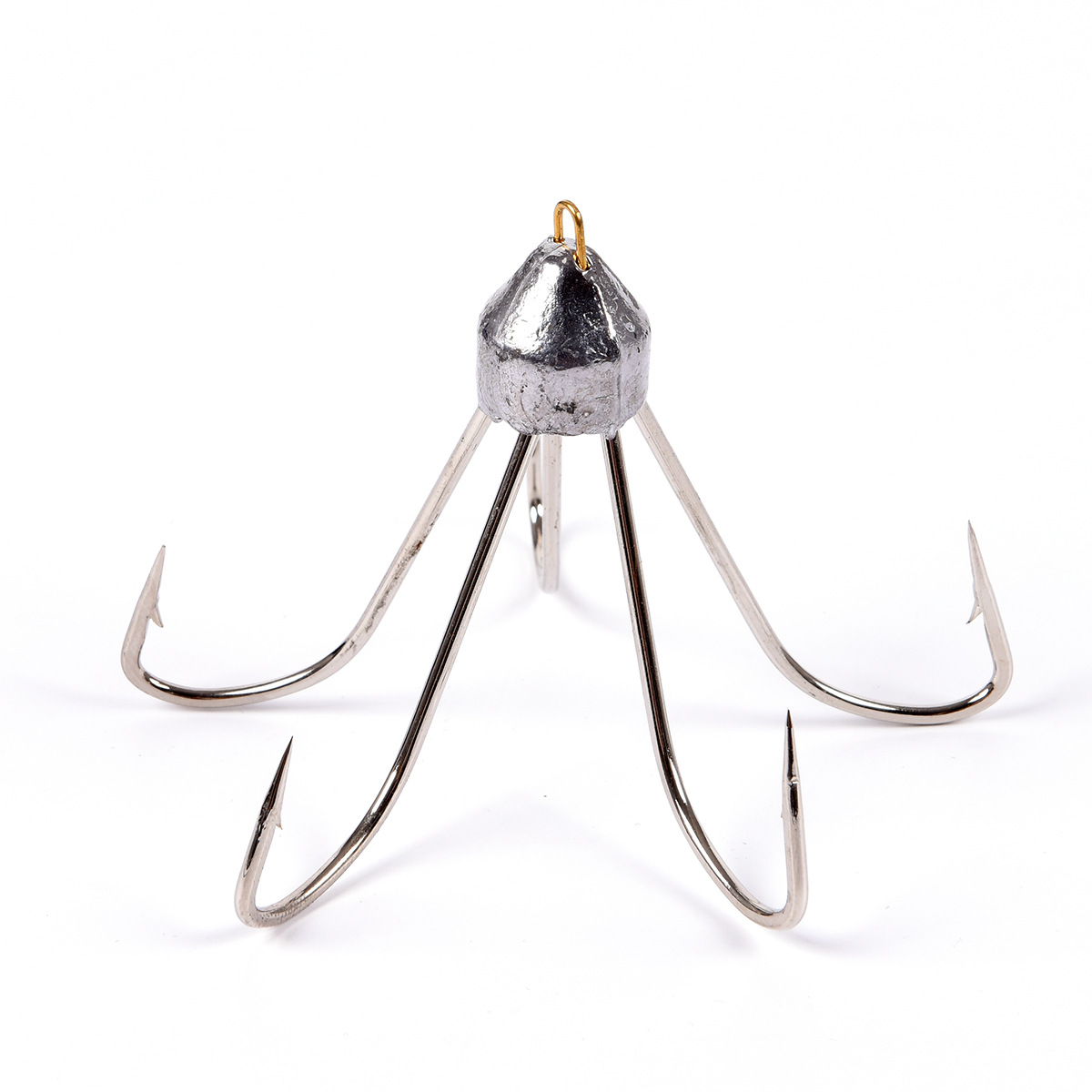 25769 【带铅五锚钩38克】五爪钩 鱼钩渔具批发