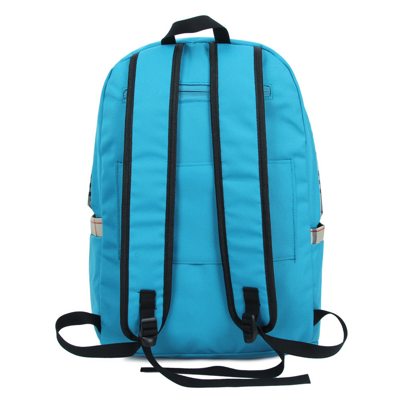 新款时尚多功能双肩背包 帆布旅行背包 夹层拉链袋双肩背包批发