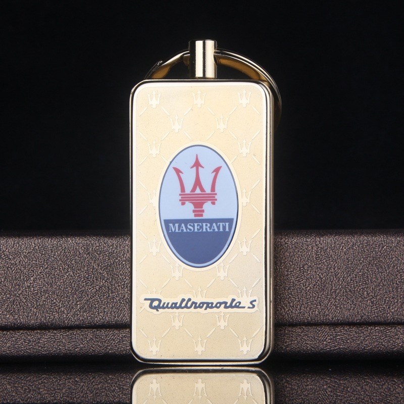 帝诺dn629a玛莎拉蒂钥匙扣挂件usb环保充电点烟器打火机批发