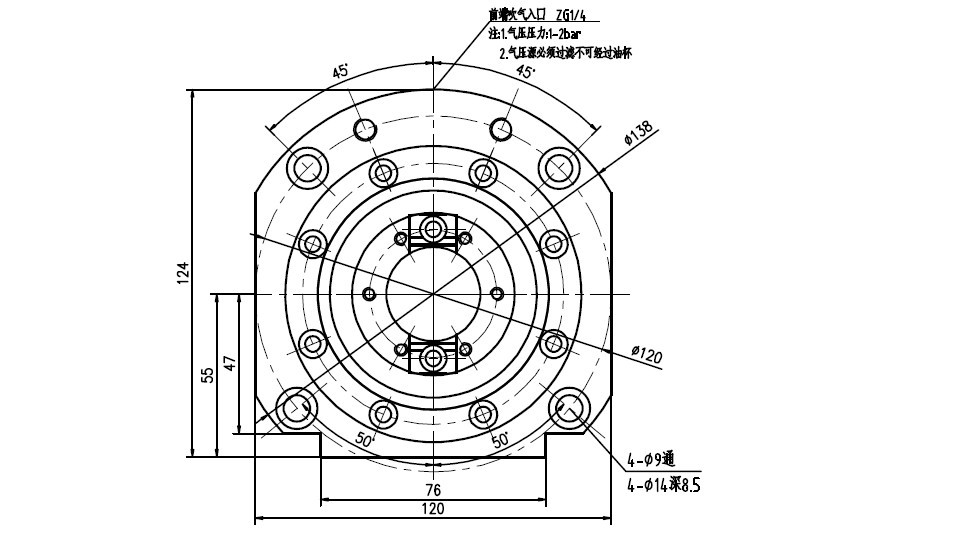 高速钻攻中心主轴15000rpm/100外径