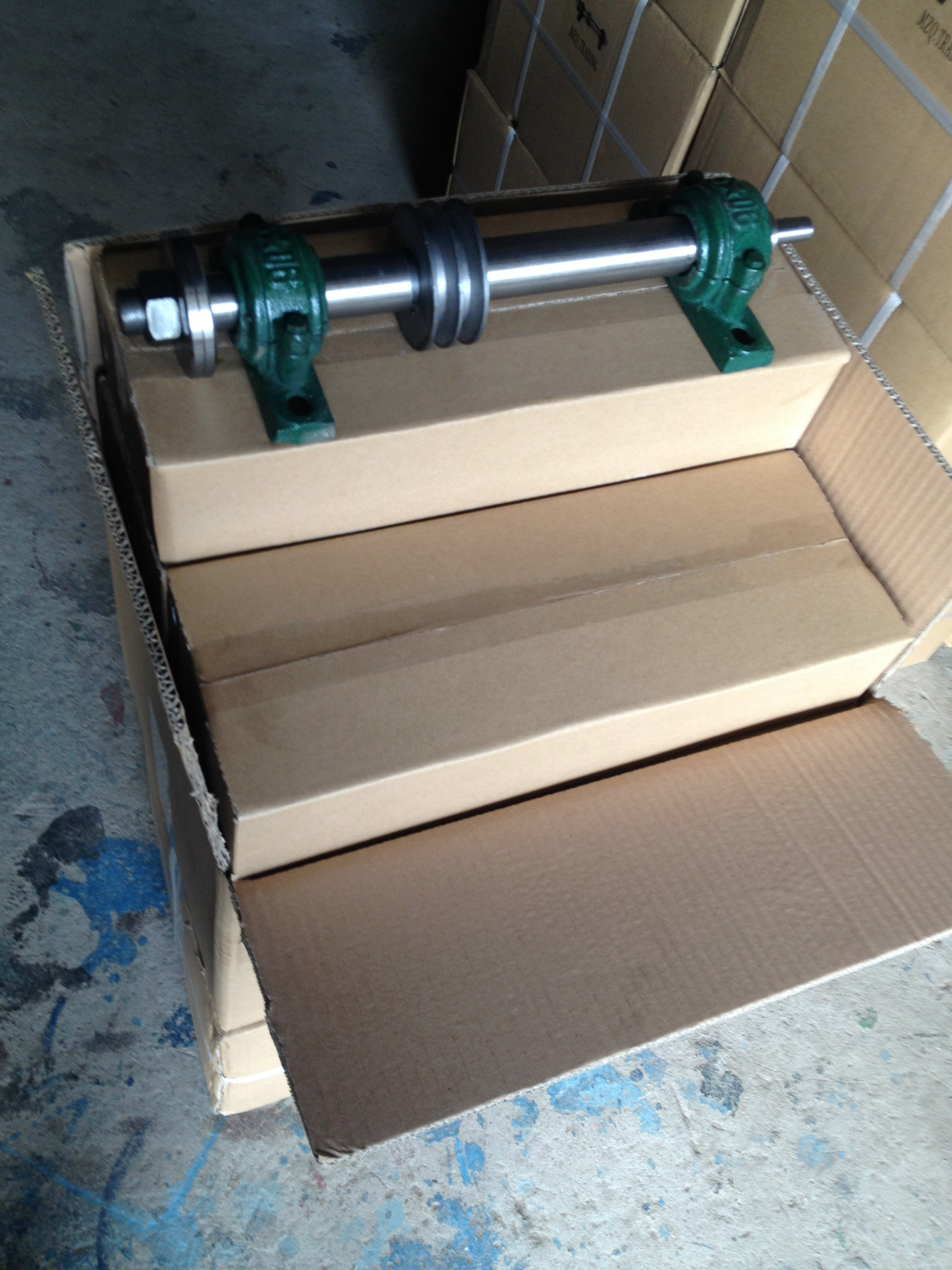 直销单锯轴 木工推台锯简易主轴 单锯圆锯片轴 钻锯两用轴 钻孔轴