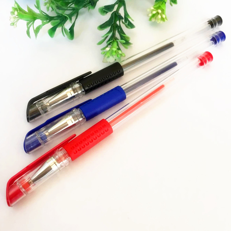 5mm 黑/蓝/红中性笔水笔黑笔