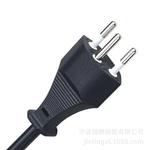 浙江锦婷线缆生产瑞士电源线插头SEV电源线4平方6平方电缆线