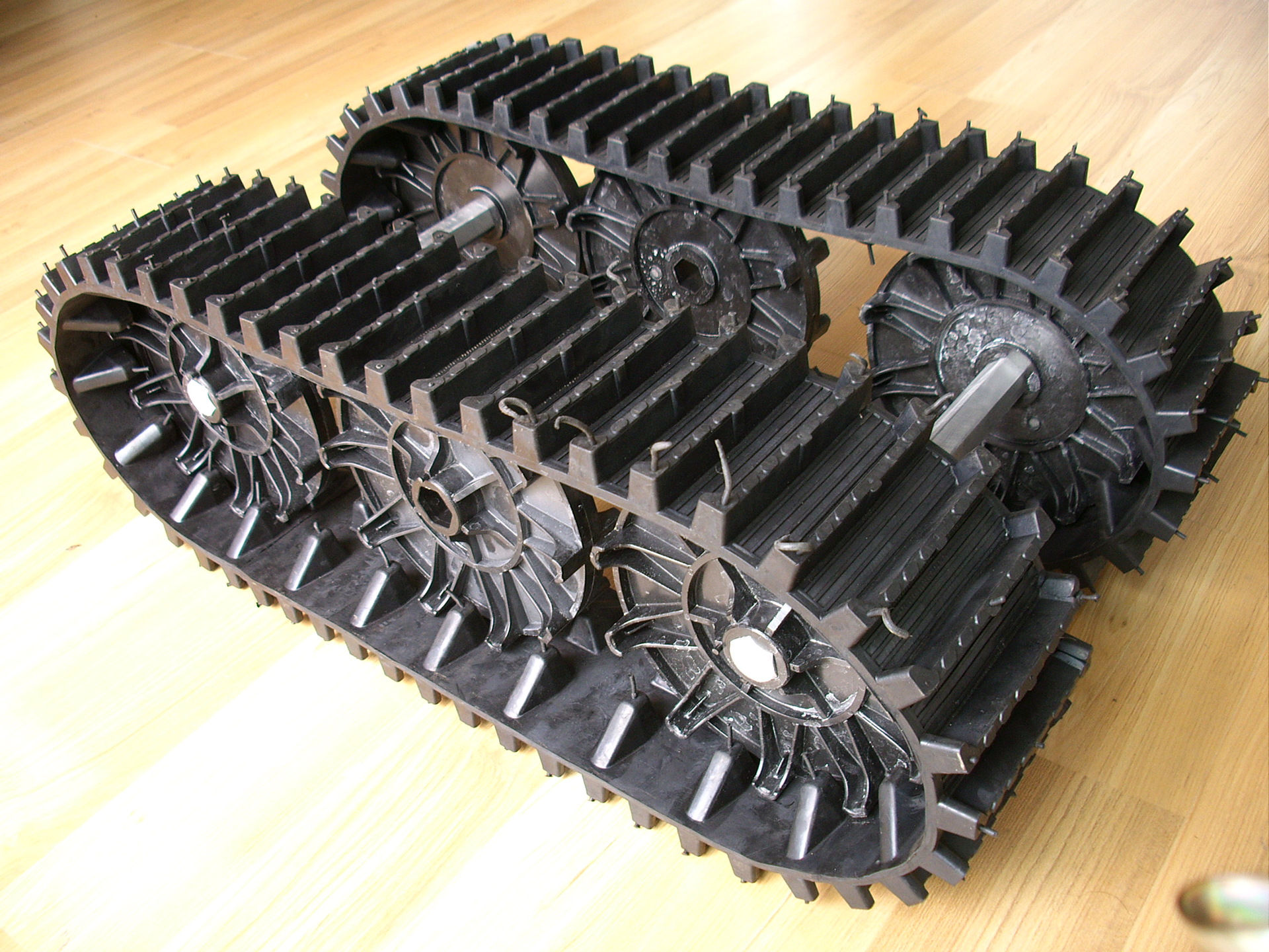 hgd-52特种橡胶履带 用于小型机器人配套 优惠便宜