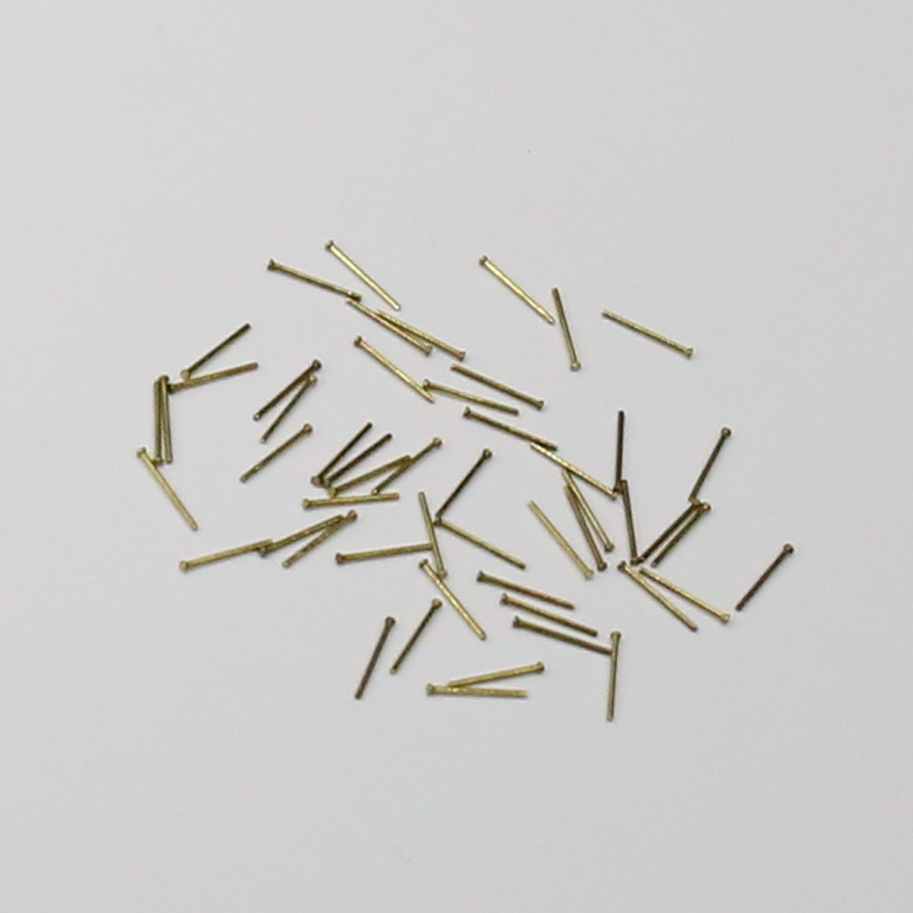 五金工厂 微型铜插针 弹簧配件插针