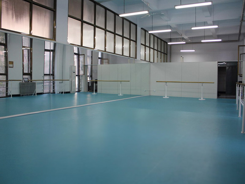 专业舞蹈教室地板 塑胶地板舞蹈地胶 pvc橡胶地板