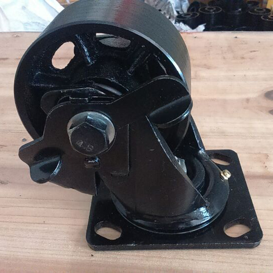 重型全铁轮 4寸5寸6寸8寸铸铁轮子 万向轮子工业脚轮 平板车轮