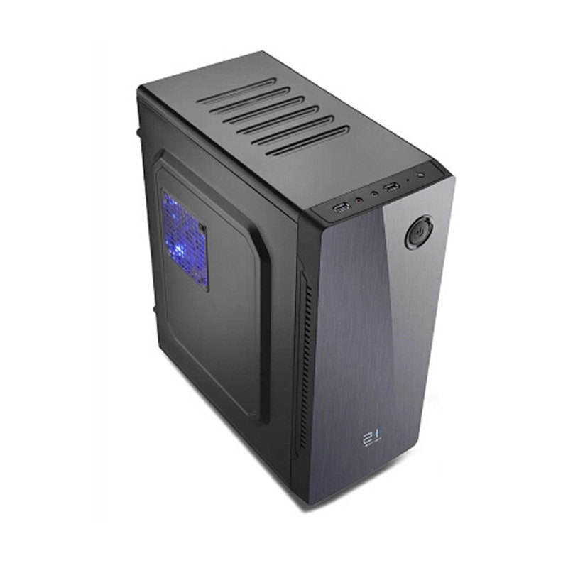 金河田预见n5台式电脑游戏机箱/背线/侧透/usb3.