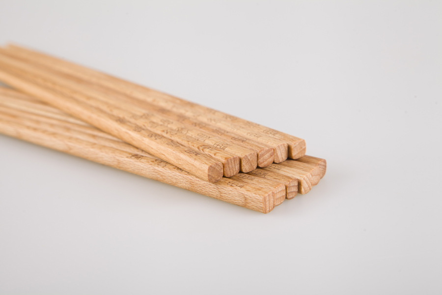 家佳榉木雕刻工艺筷 环保健康酒店木质筷子 批发定制礼品筷