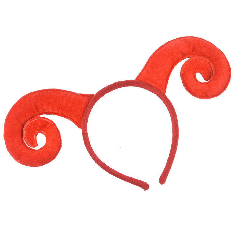 舞台表演小羊动物头饰儿童卡通造型绵羊头箍批发羊耳朵节日头饰