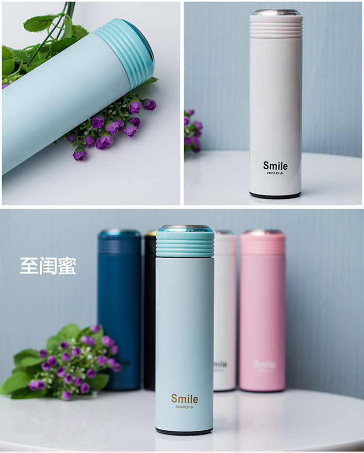 厂家直供 珍水广告礼品保温杯 新款创意时尚不锈钢真空保温杯定制