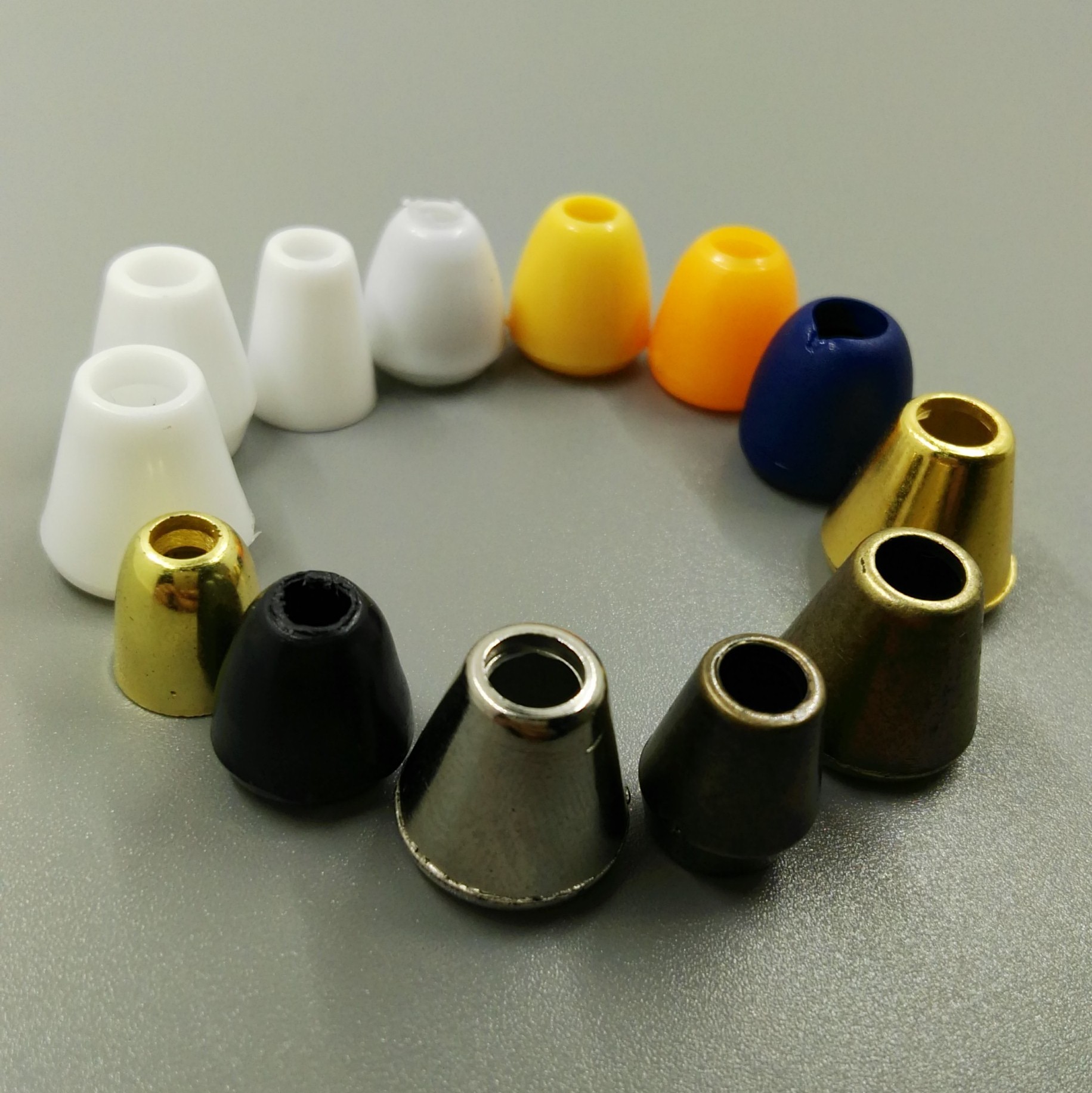 厂家直销各种 塑料吊钟 吊粒 绳扣 批发定做