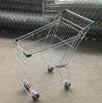 容量80l升 亚式购物车 超市商超带凳 超市手推车 超市拉车