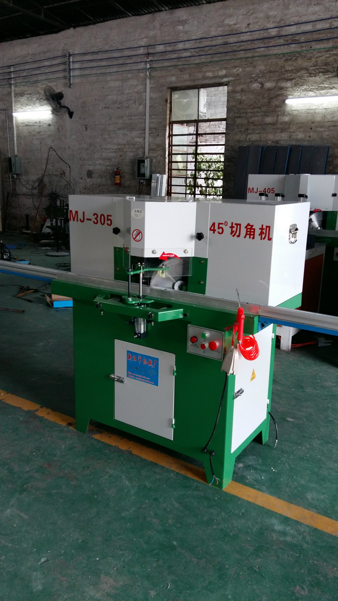 新环宇45度双头切角机 门窗切角机 相框切角机十字绣裱框切角机