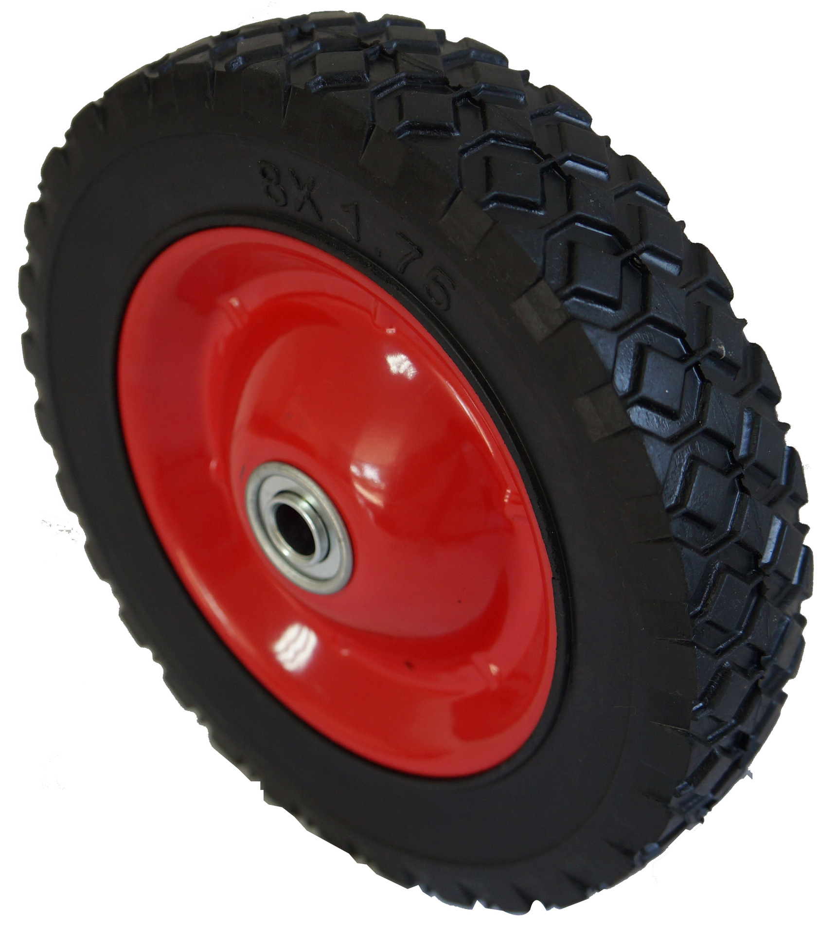 6寸橡胶轮工业橡胶轮剪草机轮/轮毂颜色可选