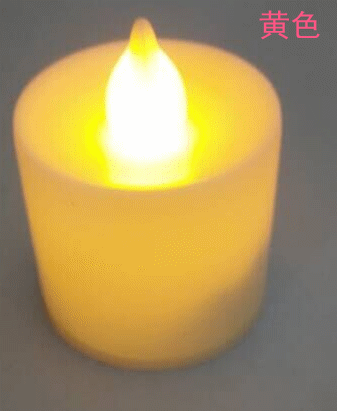 情人节心形蜡烛 地摊热卖 手工led小夜灯 婚庆用品 小夜灯批发