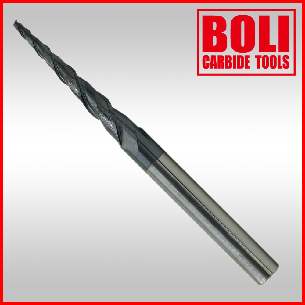 涂层硬质合金 font color=red>锥度 /font> font color=red>铣刀 