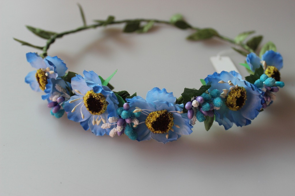 旅游度假景点花环夏威夷花环海边沙滩写真头花发饰新娘伴娘花环